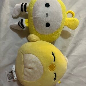 Kawaii stuffed squid mellow chicken.